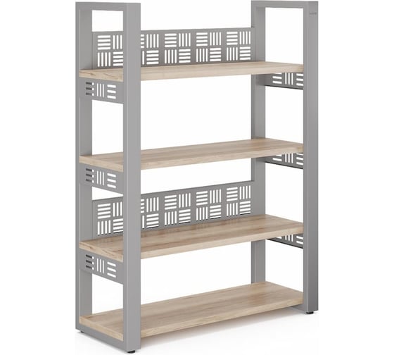 Стеллаж открытый Kobor SO4-120/36 aluminum/natural 220278