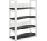 Стеллаж открытый Kobor SO4-140/36 white/wood 221437 1