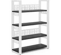 Стеллаж открытый Kobor SO4-120/36 white/wood 221436
