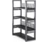 Стеллаж открытый Kobor SO4-140/36 graphite/wood 221415 2