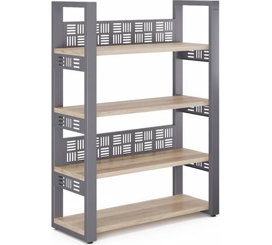 Стеллаж открытый Kobor SO4-140/36 graphite/natural 220264