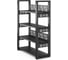 Стеллаж открытый Kobor SO4-120/36 black/wood 221403 2