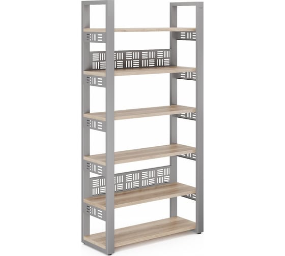 Стеллаж открытый Kobor SO6-100/36 aluminum/natural 220337