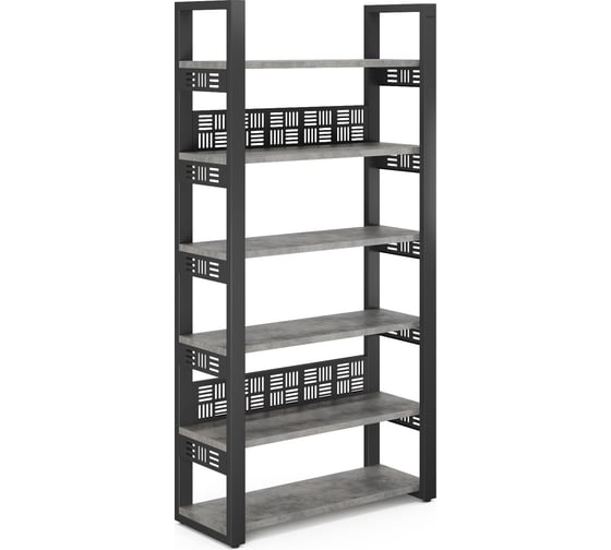 Стеллаж открытый Kobor SO6-100/36 black/chicago 221440