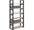 Стеллаж открытый Kobor SO6-100/36 black/natural 220307 1