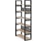 Стеллаж открытый Kobor SO6-100/36 black/natural 220307 2
