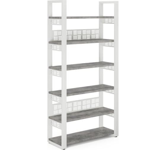 Стеллаж открытый Kobor SO6-100/36 white/chicago 221473