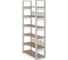 Стеллаж открытый Kobor SO6-100/36 white/natural 220352 2