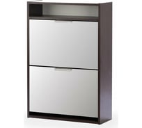 Обувница Венталл Арт К-2 венге/белый глянец Ven_00046