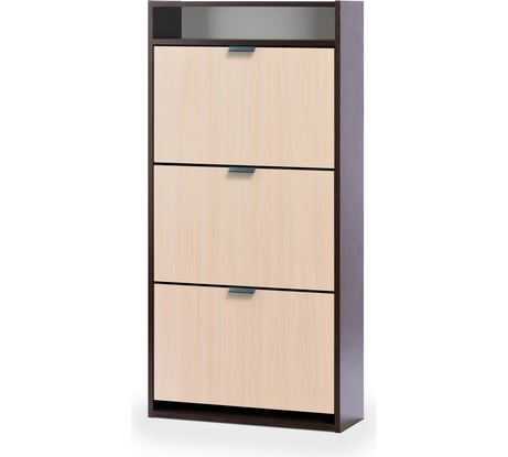 Обувница Венталл Арт К-3 венге/беленый дуб Ven_00059