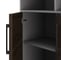 Шкаф распашной Kobor HR/3/3-90/60/M aluminum/charlston 221137 2