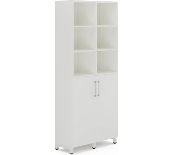 Шкаф распашной Kobor HR/3/3-90/60/M white/premium 221138