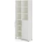 Шкаф распашной Kobor HR/3/3-90/60/M white/premium 221138 2