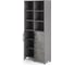 Шкаф распашной Kobor HR/3/3-90/40/M aluminum/chicago 222002 2