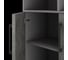 Шкаф распашной Kobor HR/3/3-90/40/M aluminum/chicago 222002 3