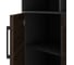Шкаф распашной Kobor HR/3/3-90/60/M black/charlston 221121 3