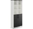 Шкаф распашной Kobor HR/3/3-90/40/M white/wood 222010 1