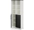 Шкаф распашной Kobor HR/3/3-90/40/M white/wood 222010 2