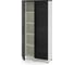Шкаф распашной Kobor HR/5-90/40/M white/wood 221980 2