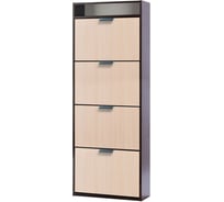 Обувница Венталл Арт К-4 венге/беленый дуб Ven_00075