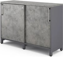 Шкаф-купе Kobor HK/2-120/40/M graphite/chicago 221817