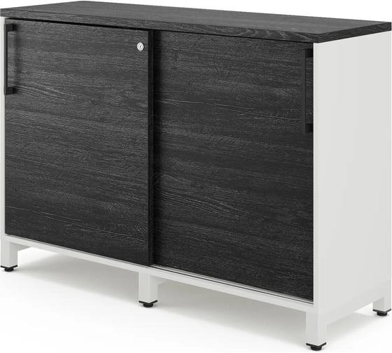 Шкаф-купе Kobor HK/2-120/40/M white/wood 221850