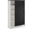 Шкаф-купе Kobor HK/5-120/60/M white/wood 221986 2
