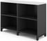 Шкаф открытый Kobor HO/2-120/40/M black/premium 220766 2