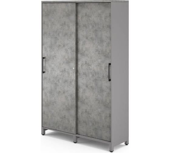 Шкаф-купе Kobor HK/5-120/40/M aluminum/chicago 221967