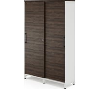 Шкаф-купе Kobor HK/5-120/40/M white/charlston 221103