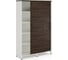 Шкаф-купе Kobor HK/5-120/40/M white/charlston 221103 2