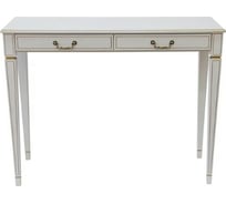 Консоль Мебелик Васко В 91Н белый ясень/золото 00 1737