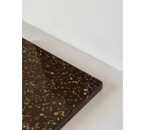 Столешница из искусственного камня для кухни и ванной BNV 2200x600x12 мм, коричневый mocha с вкраплениями СТ_2200х600х12_G074