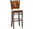 Стул барный DOBRIN JERRY BAR кремовый, шоколад, комплект 2 шт. LMU-9131-N_TR_EL-cream 1