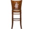 Стул барный DOBRIN JERRY BAR кремовый, шоколад, комплект 2 шт. LMU-9131-N_TR_EL-cream 3