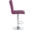 Стул барный DOBRIN KRUGER фиолетовый, основание хром, комплект 2 шт. LM-5009-N_CH-M_EL-purple 3