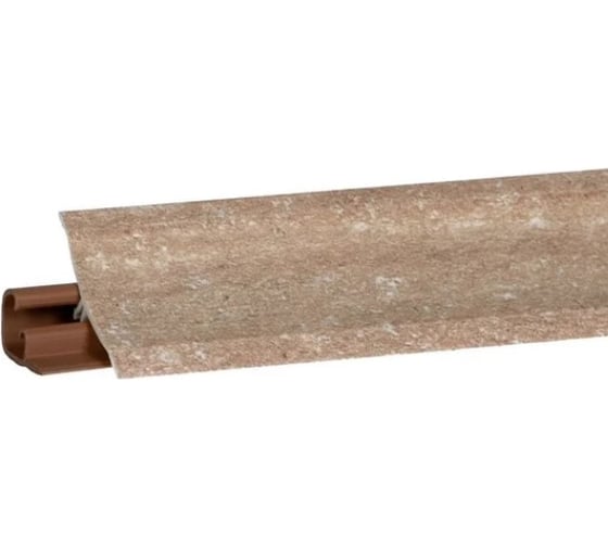 Плинтус KORNER LB 231(160) Травертин светлый 3,0 м 160 231-160