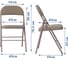 Стул складной со спинкой ASCONNECT мягкий, бежевый, комплект 4 шт. AS-Klappstuhl-modell1311-Beige-4 6