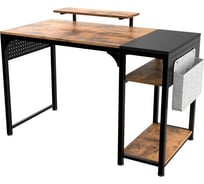 Письменный стол для компьютера EUREKA Brown ZX-SS120B-RBB