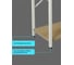 Стеллаж Абботт СофтФорм, белый/дуб SL-SS60-wh/oak 4