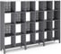 Стеллажная система Kobor SQ-4X6 graphite/premium 220445 1