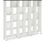 Стеллажная система Kobor SQ-5X6 white/wood 221563 1