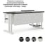 Стол офисный Kobor L1-100/60 white/wood 212020 5