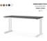 Стол офисный Kobor L1-100/60 black/wood 211708 2