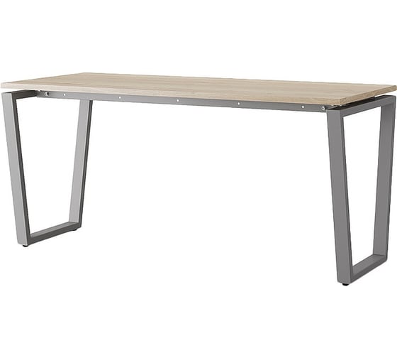 Стол офисный Kobor  OTR-80/80 aluminum/natural 214446