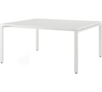 Стол офисный Kobor  P/2-160/160 white/premium 216155
