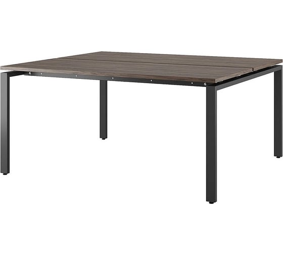 Стол офисный Kobor  P/2-100/140 black/charlston 215917