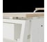 Стол офисный Kobor P/2-160/140 white/natural 216211 5