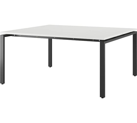 Стол офисный Kobor  P/2-160/160 black/premium 215843