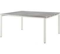 Стол офисный Kobor  P/2-180/120 white/chicago 216163